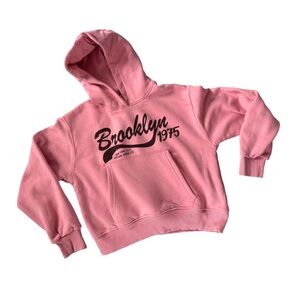 Zaran Brooklyn 1975 Pink Kids Hoodie